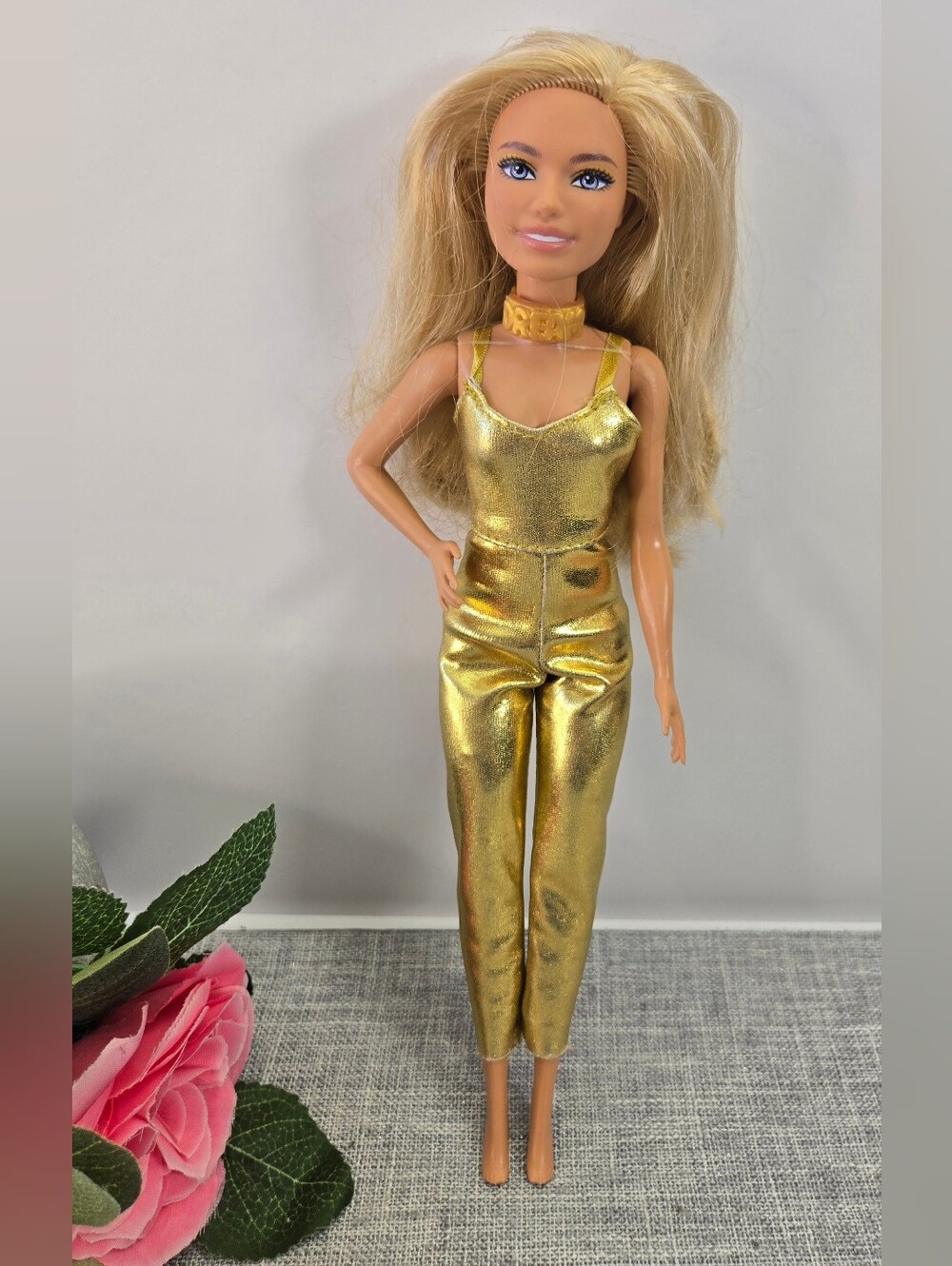 Barbie Fashionistas #222 doll Golden Dream Barbie 65th Anniversary